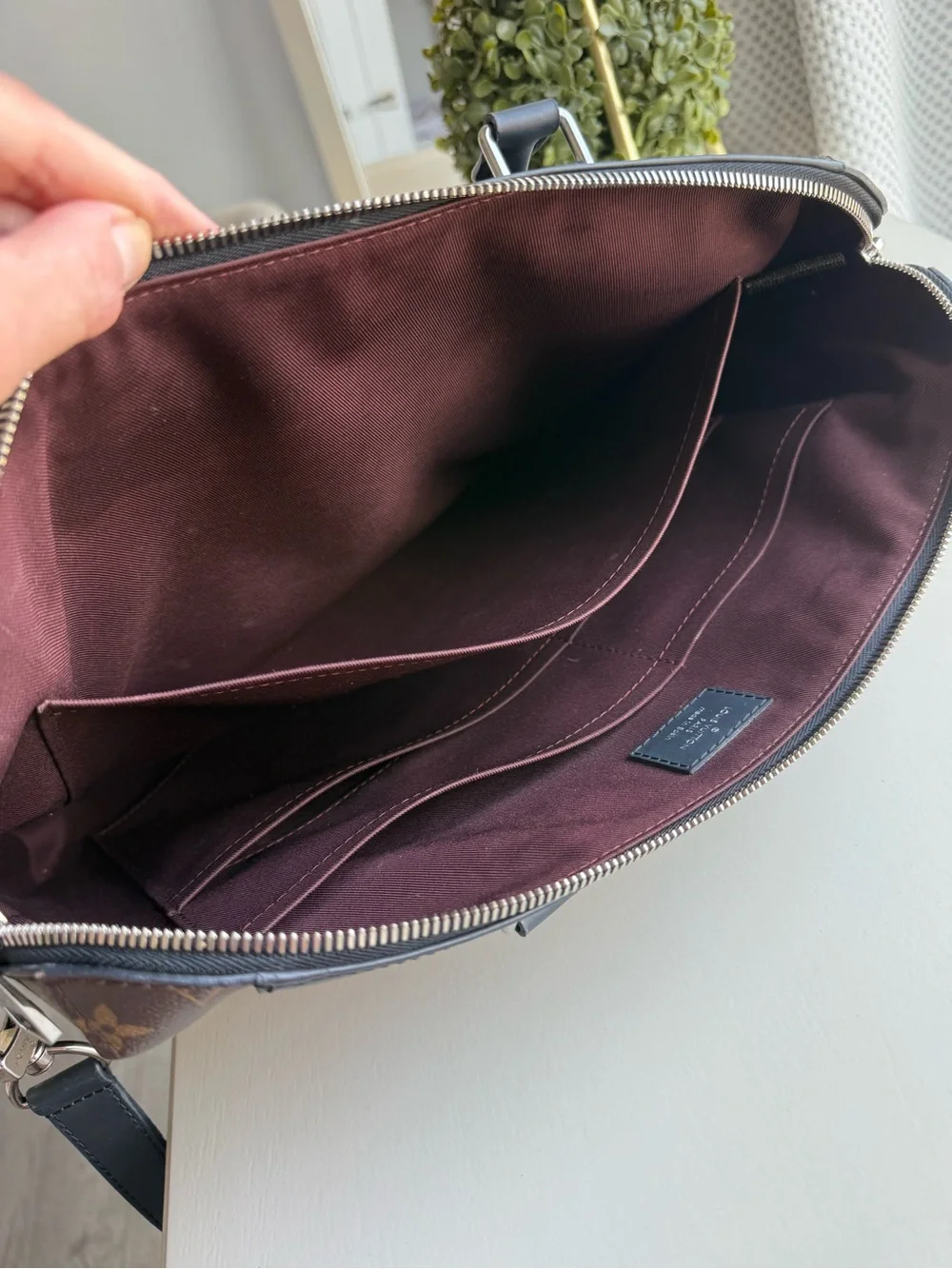 Louis Vuitton Monogram Canvas Travel Tote - Brown